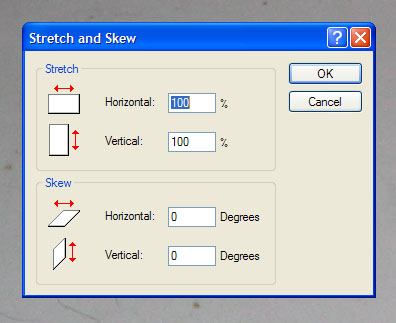 Stretch and skew