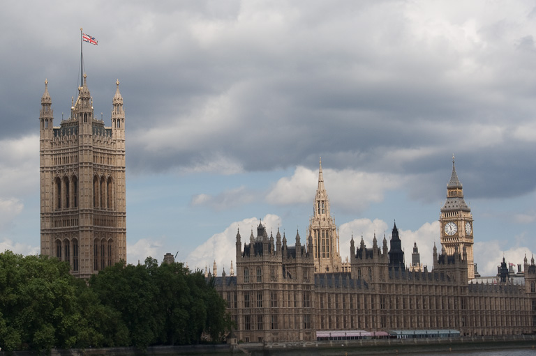 Westminster viewed from across the Thames