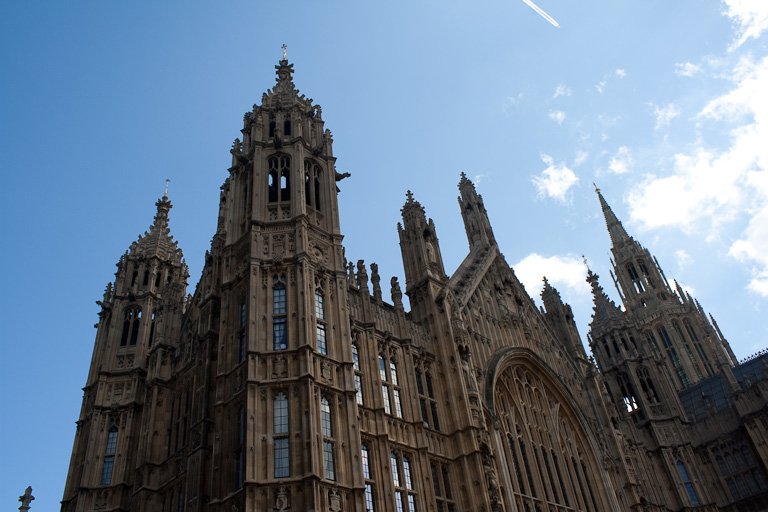 Westminster viewed from the north side